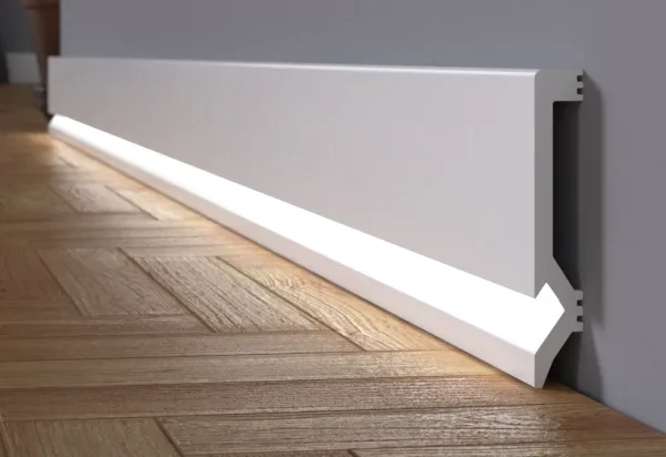 Diamant 100 plinta din polimer pentru banda led