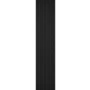 panou decoritiv riflaj polimer negru RS007