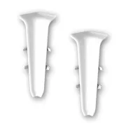 coltar interior pentru plinta din PVC Deconika 85 mm alb mat striat D85001 1