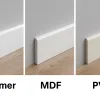 Beneficiile plintelor din polimer dur comparativ cu MDF si PVC – Ghid complet