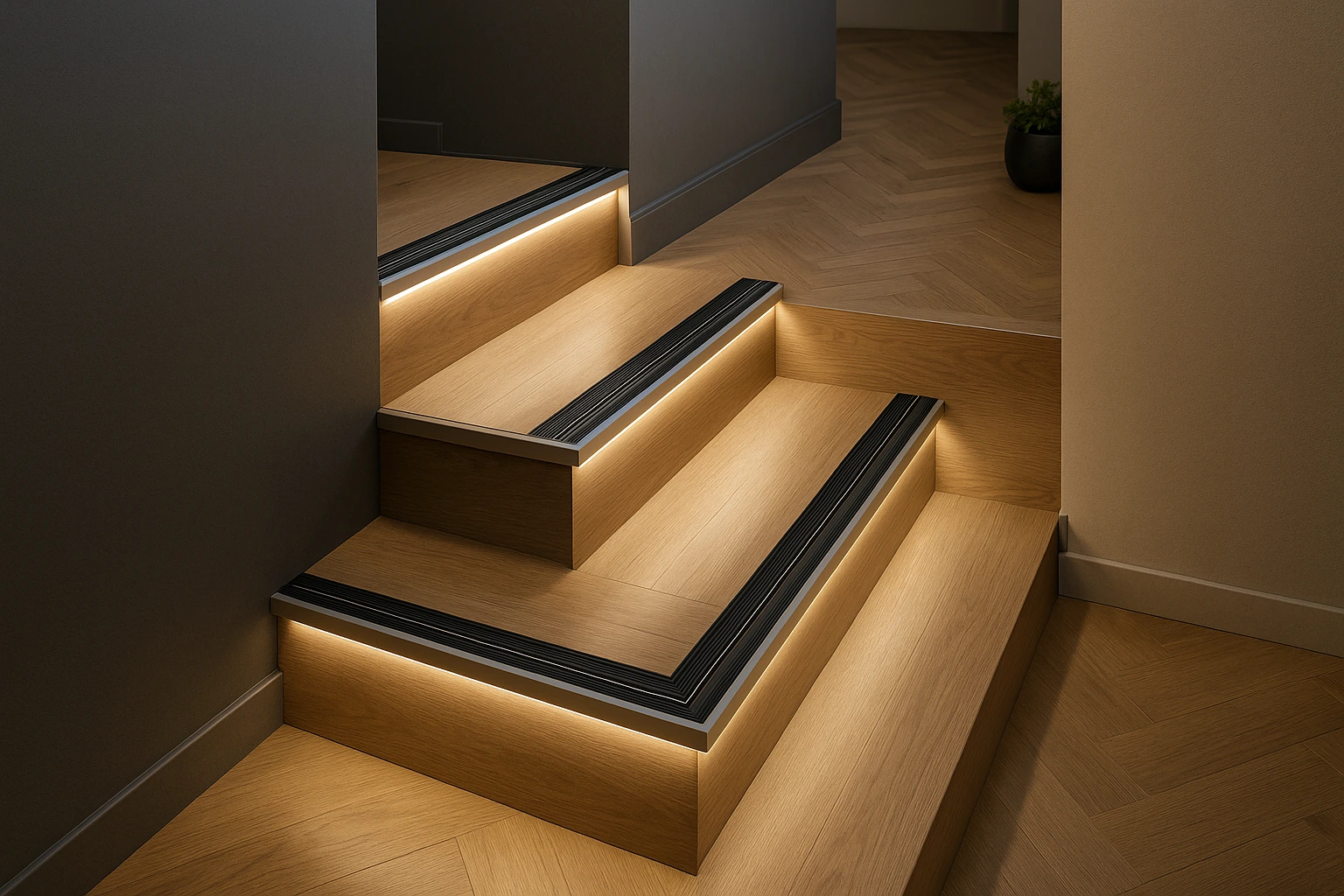 Profile pentru trepte cu LED – Siguranta si Design Modern