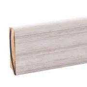 Plinta MDF Teak Alb Ambition 80 mm