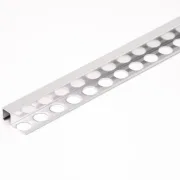 W316 Coltar exterior patrat aluminiu pentru gresie/faianta 12 mm, 2.5 ml