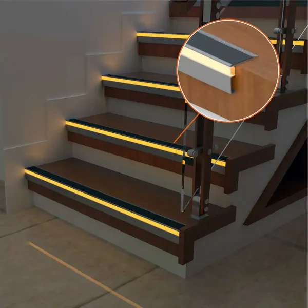 Profil aluminiu trepte – top 5 avantaje pentru siguranta si design