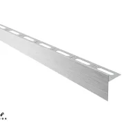 Profil compensare panta dus paravan sticla dus inox periat – finisaj modern